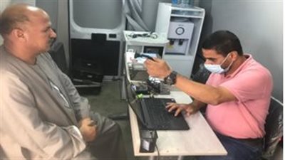 سيارات الأحوال المدنية المتنقلة تستخرج 11 ألف بطاقة رقم قومي