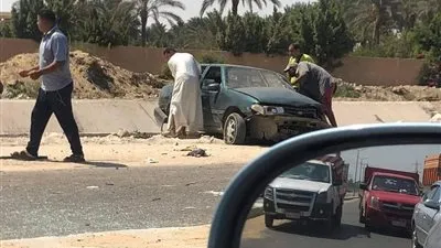 مصرع شخص وإصابة آخرين في حادث مروري بطريق منشأة القناطر 
