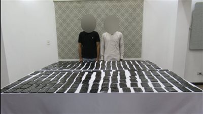 الأجهزة الأمنية بالقاهرة تنجح فى ضبط شخصين بحوزتهما 25 كجم حشيش