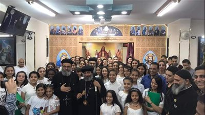 زيارة رعوية لكنيسة العذراء والأنبا كاراس والأنبا أبرآم بالخصوص