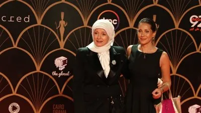 أول ظهور لمشيرة إسماعيل في مهرجان القاهرة للدراما 