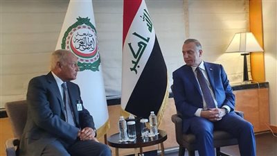 أبو الغيط يلتقي رئيس الوزراء العراقي الكاظمي ويؤكد أهمية معالجة الانسداد السياسي عبر الحوار