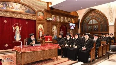 البابا تواضروس يعزي أسر ضحايا كنيسة إمبابة في مناسبة 