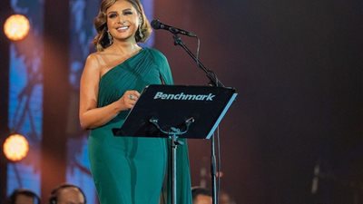 بعد حفلها في مدينة جدة.. أنغام تتصدر التريند 