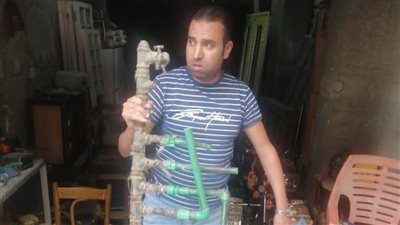 مياه الإسكندرية: إزالة الوصلات الخلسة من عقارات بمحرم بك (صور)
