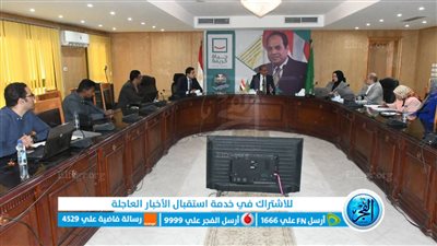 محافظ الفيوم يتابع أعمال لجنة تقييم المشرعات الخضراء والذكية 