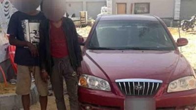 أمن القاهرة يضبط عاطلين استقلا سيارة ذوي الاحتياجات الخاصة بالبساتين