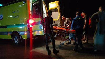 إصابة ٤ من أسرة واحدة بتصادم عربة كارو بموتوسيكل بالمنوفية