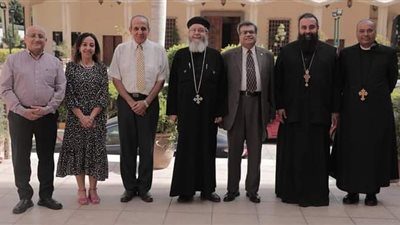 اجتماع بين مجلس كنائس مصر واللجنة الإعلامية بكاتدرائية جميع القديسين بالزمالك