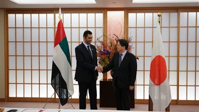 الإمارات واليابان توقعان على وثيقة اتفاقية الشراكة الاستراتيجية الشاملة بينهما 