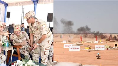 رئيس أركان حرب القوات المسلحة يشهد بيانًا عمليًا لأحد الأنشطة الخاصة بإدارة الوقود 