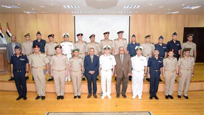 إدارة البحوث الفنية والتطوير للقوات المسلحة توقع بروتوكول تعاون مع أكاديمية البحث العلمى والتكنولوجيا