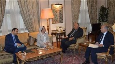 وزيرا الخارجية والبيئة يبحثان آخر استعدادات الدولة لقمة المناخ المرتقبة