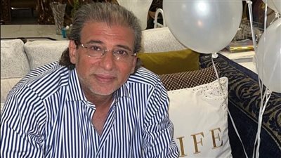 بهذه الطريقة.. خالد يوسف يحتفل بعيد ميلاده