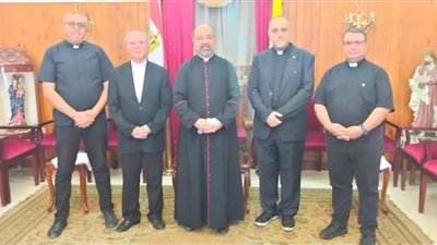 بطريرك الأقباط الكاثوليك يستقبل الرئيس الإقليمي للآباء اللعازرين بالشرق الأوسط