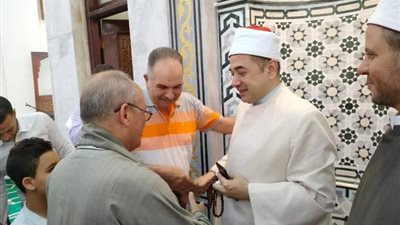 بالصور.. افتتاح مسجد الشهيد بشبرا شهاب بالقناطر الخيرية