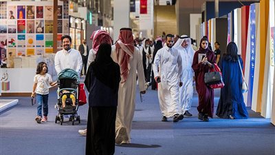 في أول أيامه.. إقبال كبير على معرض الرياض الدولي للكتاب 2022
