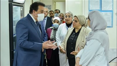 وزير الصحة يتفقد مستشفتى «الرمد والمسلة التخصصي» لمتابعة أعمال التطوير والتأكد من جاهزيتهما