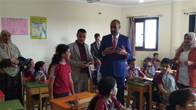 مدير تعليم المنوفية يتفقد انتظام الدراسة ببعض مدارس أشمون