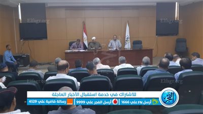 اجتماع تنسيقي لاعضاء لجنة متابعة اشتراطات السلامة بمساجد وكنائس بني سويف 