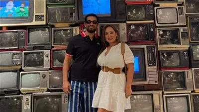 عمرو سعد يهنئ زوجته شيماء فوزي بعيد ميلادها