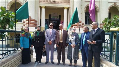 مدير تعليم المنوفية يستقبل اللجنة الوزارية لمتابعة انتظام الدراسة بمدارس المحافظة