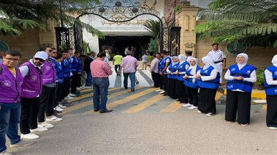 الجيش الأزرق ينظم احتفالية أكتوبر بالمنوفية