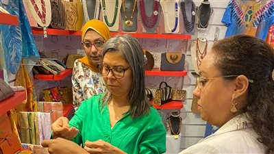 وزارة التضامن تنظم معرض للحرف اليدوية على هامش مهرجان الإسكندرية السينمائي