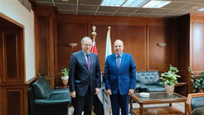 وزير الري يبحث التعاون مع سفير الاتحاد الأوروبي بمصر في قطاع المياه