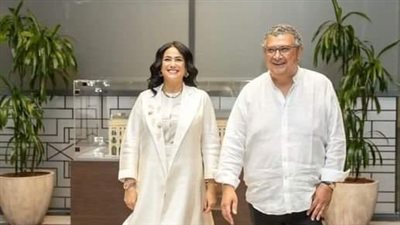 هند صبري وماجد الكدواني يحتفلان بعرض فيلم 