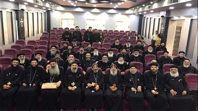 تنظيم لقاء لمجمع كهنة شبين القناطر