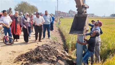 ننشر أماكن استمرار تنفيذ أعمال الخطة المتكاملة لزراعة أعمدة كهرباء في المنصورة 