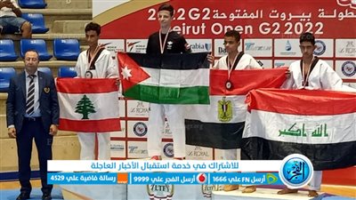 أبطال نادي قارون يتربعون على منصات التتويج الدولية 