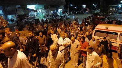 جنازة وكيل النقابة العامة للمحامين في مسقط رأسه بالدقهلية 