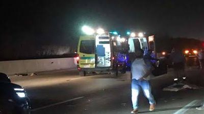  مصرع سيدة وإصابة اثنين إثر دهس مقطورة سيارة أجرة ببورسعيد