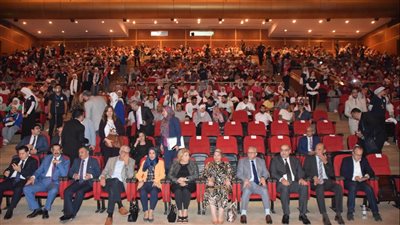 رئيس جامعة حلوان يفتتح احتفالية المولد النبوي الشريف