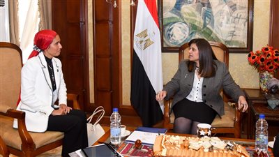 وزيرة الهجرة تستقبل النائبة شيماء حلاوة والنائب عزت القاضي عضوي مجلس النواب عن المصريين بالخارج