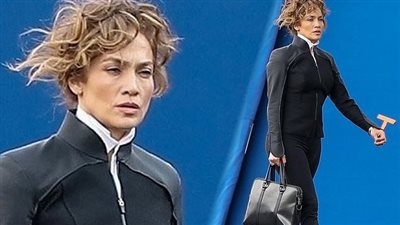 جينفر لوبيز تواصل تصوير مشاهد Atlas