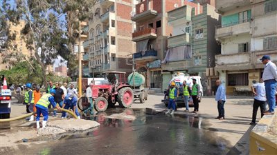 استمرار حملات المحاكاة وتطهير البلاعات للتعامل مع تجمعات مياه الأمطار بالدقهلية (صور) 