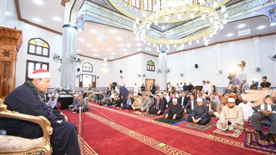 افتتاح مسجد بقرية ميت فارس فى الدقهلية بتكلفة 10 ملايين.. صور 