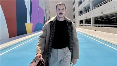 شاهد.. باسل الخياط موديل لبراند عالمي 