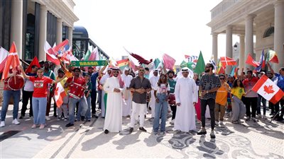 نجوم أرض المونديال يتحدثون عن العمل العربي الضخم