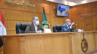 محافظ القليوبية يتابع منظومة المتغيرات المكانية مع رؤساء المدن