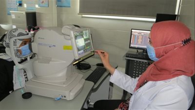 الرعاية الصحية تستعرض الخدمات الطبية بمستشفى الرمد التخصصى ببورسعيد 