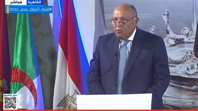 سامح شكري: مصر تعاني من ندرة المياه 