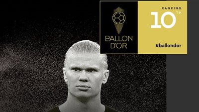 عاجل - ترتيب إيرلينج هالاند في قائمة الكرة الذهبية