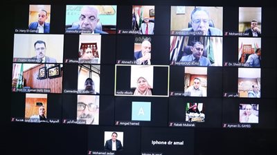 عادل مبارك يتابع سير العملية التعليمية بالعام الدراسى الحالى مع عمداء جامعة المنوفية 