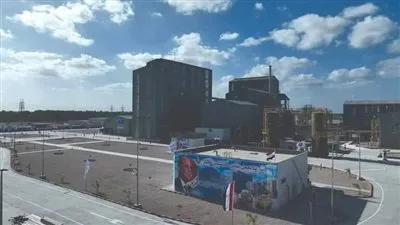  السيسي يفتتح مصنع الرمال السوداء بمدينة البرلس (صور وتفاصيل)