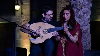 صباح صعيدي في حفل ثنائي العود بقصر الأمير طاز