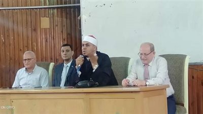 انطلاق الأسبوع البيئي الثقافي بعلوم المنوفية بندوة دينية 